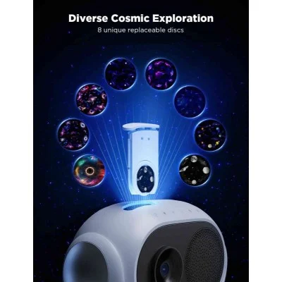Govee Galaxy Star Projector for Room with Replaceable Optical Film Discs